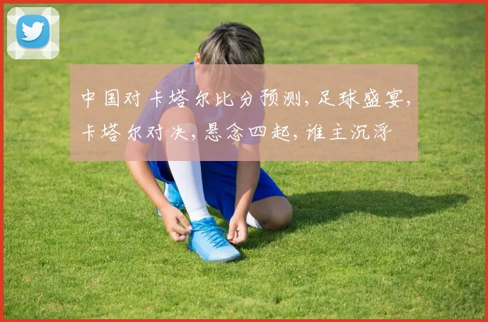 中国对卡塔尔比分预测,足球盛宴,卡塔尔对决,悬念四起,谁主沉浮